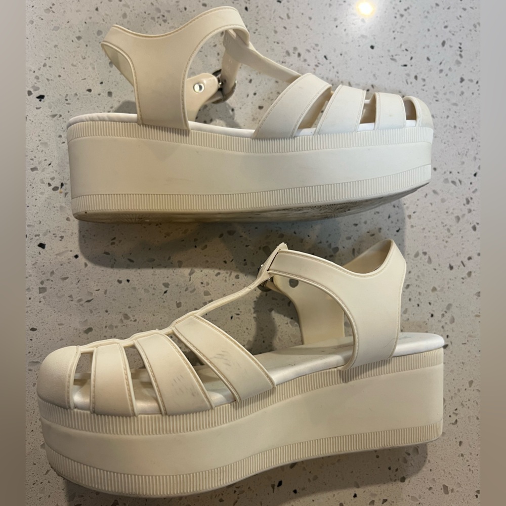 Jeffrey Campbell Platform Jellies - Picture 4 of 7